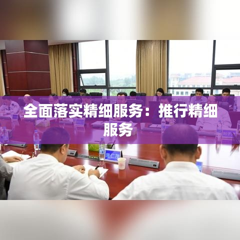 全面落實(shí)精細(xì)服務(wù)：推行精細(xì)服務(wù) 