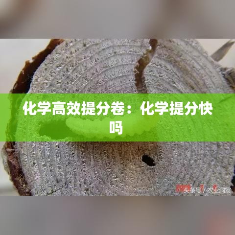 化學(xué)高效提分卷：化學(xué)提分快嗎 