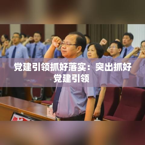 黨建引領(lǐng)抓好落實：突出抓好黨建引領(lǐng) 