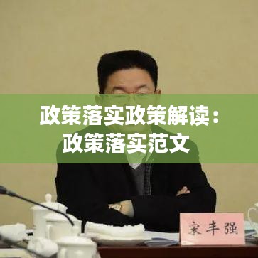 政策落實政策解讀：政策落實范文 