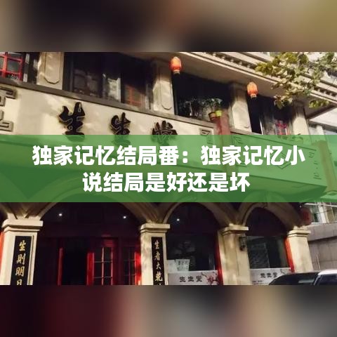 獨家記憶結(jié)局番：獨家記憶小說結(jié)局是好還是壞 
