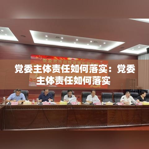 黨委主體責(zé)任如何落實(shí)：黨委主體責(zé)任如何落實(shí) 