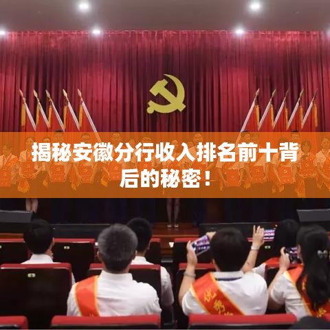 揭秘安徽分行收入排名前十背后的秘密！