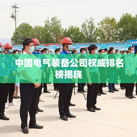 中國電氣裝備公司權(quán)威排名榜揭曉