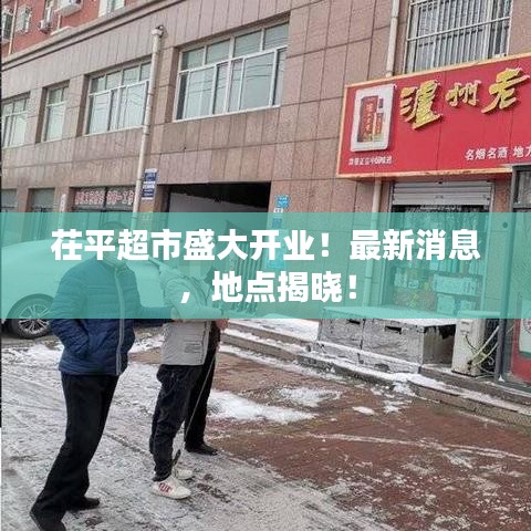茌平超市盛大開(kāi)業(yè)！最新消息，地點(diǎn)揭曉！
