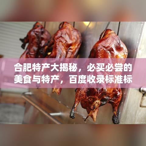 合肥特產(chǎn)大揭秘，必買必嘗的美食與特產(chǎn)，百度收錄標(biāo)準(zhǔn)標(biāo)題